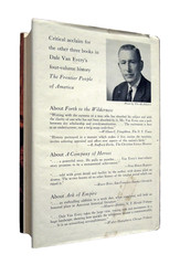The Final Challenge – Dale Van Every, 1964 hc w/dj, William Morrow and Company