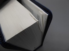 King James Version Bible, Large Giant Print 11.5-Pt, Blue Leather-Soft Cover