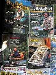 Vintage 1990s 2000s Fly Fisherman Fishing Outdoors Men’s Magazine Lot Of 12 RARE