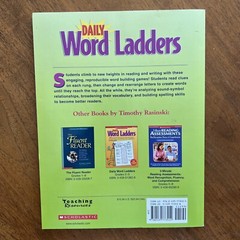 Daily Word Ladders Ser.: Daily Word Ladders: Grades 4-6 : 100 Reproducible Word