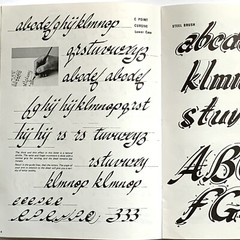 Vintage How To Draw Calligraphy & Lettering/1 1989 by Al Mack 31 Pages Bonus