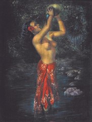 LEETEG, BABES, BARS, BEACHES, and BLACK VELVET ART; author signed, nudes,Tahiti