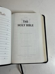 Broadman & Holman Ultrathin Indexed Reference Bible NIV 1986 Black In Box