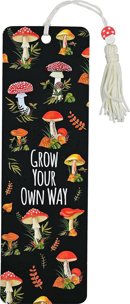 PETER PAUPER PRESS Mushrooms Beaded Bookmark [Paperback] Peter Pauper Press