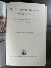 Morison EUROPEAN DISCOVERY AMERICA Northern Voyages 1971 3rd Print DJ