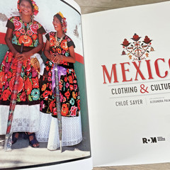 MEXICO: Clothing AND Culture By Chloe Sayer Paperback Textile Art Ontario Museum