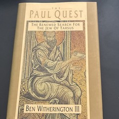 InterVarsity Press The Paul Quest Ben Witherington III Hardcover Religion