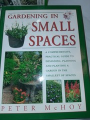 Gardening In Small Spaces AND The Complete Garden Planning Book Peter McHoy Set