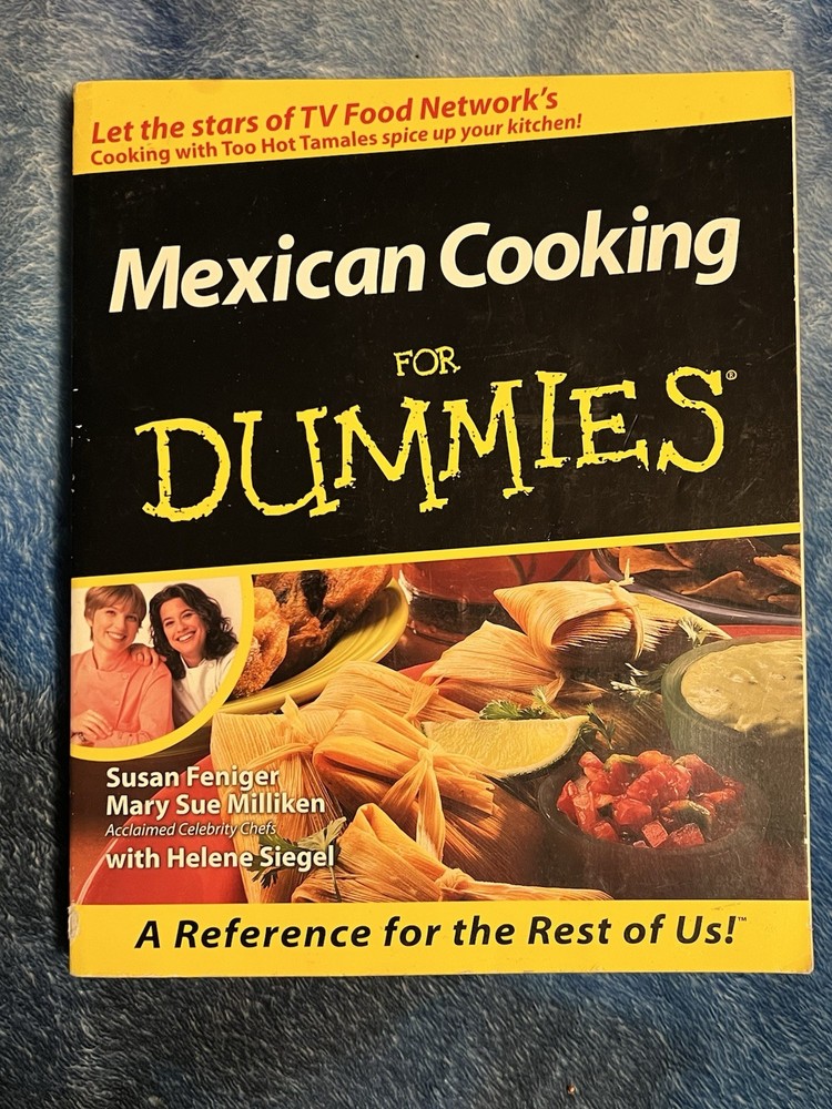 Mexican Cooking For Dummies – Paperback By Feniger, Susan – GOOD