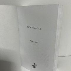 Nocticadia by Keri Lake, Gothic Dark Romance Booktok, OOP Paperback