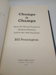 Baseball Book Lot 3 HC Pride of the Yankees Chumps to Champs Dugout