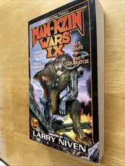 The Man-Kzin Wars 8 Book 2-7,9-10 Lot by Larry Niven Paperback Books