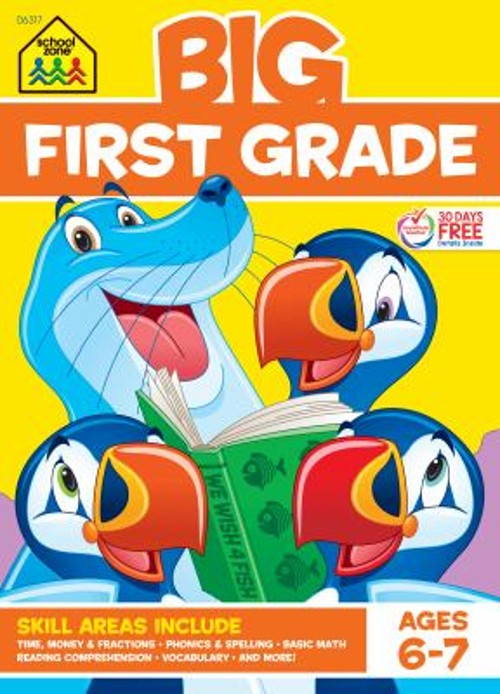 Big First Grade Paperback School Zone Publishing Company Staff