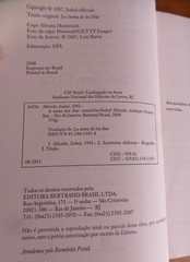 A Soma dos Dias Memorias by Isabel Allende PB Bertrand Brasil Portuguese NF 2008