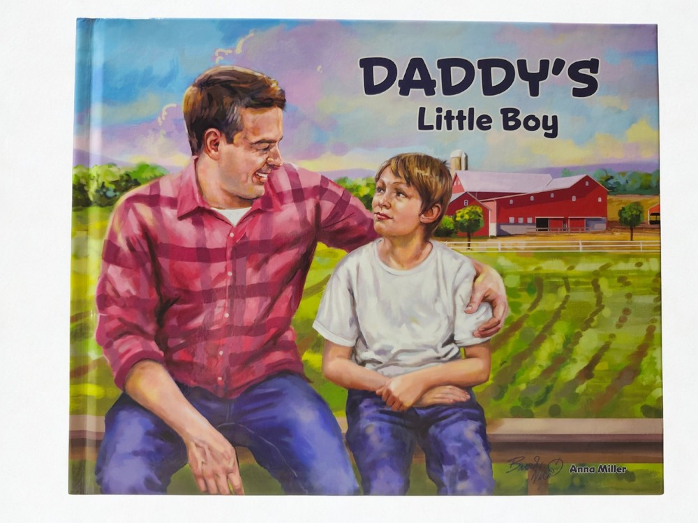 Daddy’s Little Boy Children’s Book – Father Son Story – Farm Life – New
