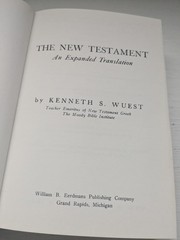 New Testament An Expanded Translation Bible Kenneth S. Wuest Hardcover No Marks