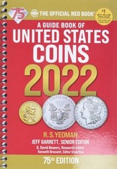 A Guide Book of United States Coins 2022 75th Edition, Garrett,Jeff, New Book