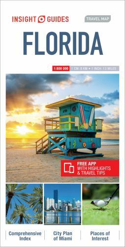 Insight Guides Travel Map Florida by Insight Guides (2018, Map, Other)