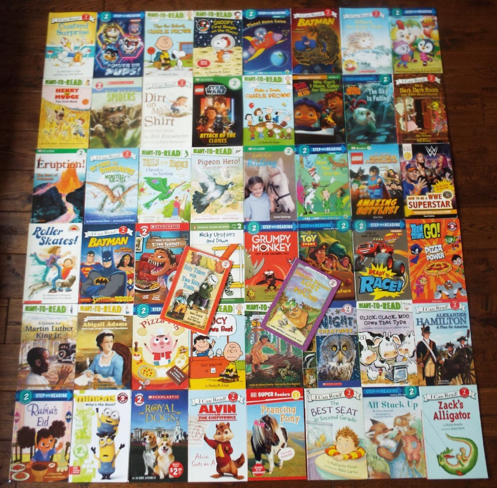 Lot 50 Level 2 Readers Books DK Step Into Reading