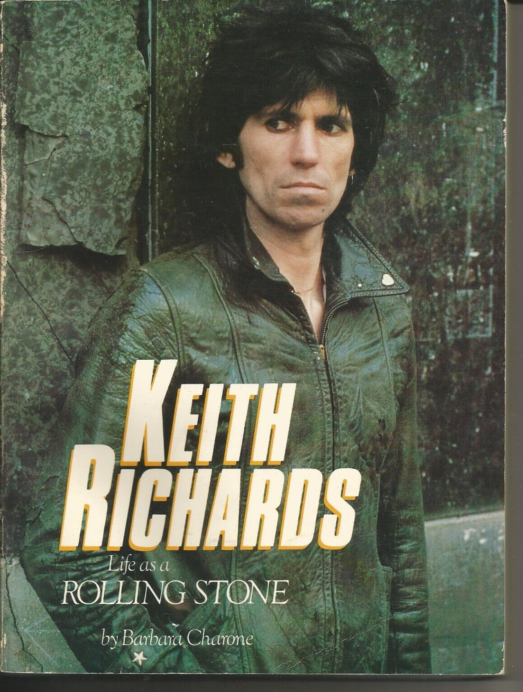 Keith Richards Life as a Rolling Stone 198 pages Barbara Charone VG+ Cond. D
