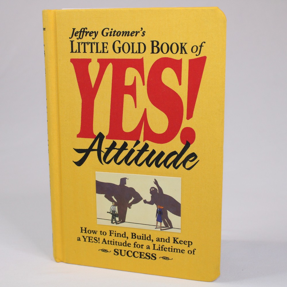 Jeffrey Gitomer’s YES Attitude For Lifetime Of SUCCESS BOOK BUSINESS MOTIVATION