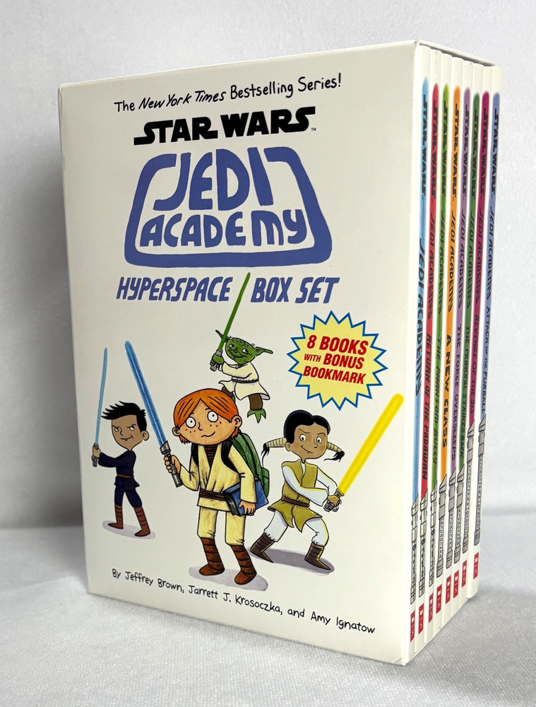 Star Wars Jedi Academy Hyperspace Collection 8 Book Set Excellent Condition