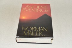 SIGNED Norman Mailer ANCIENT EVENINGS HCDJ 1ST/3RD 1983 Naked Dead EXC/RARE OOP