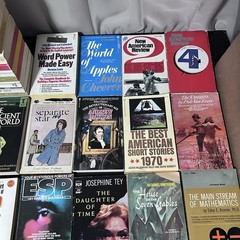 HUGE Book Lot of 51 Vintage Mixed Paperback Books