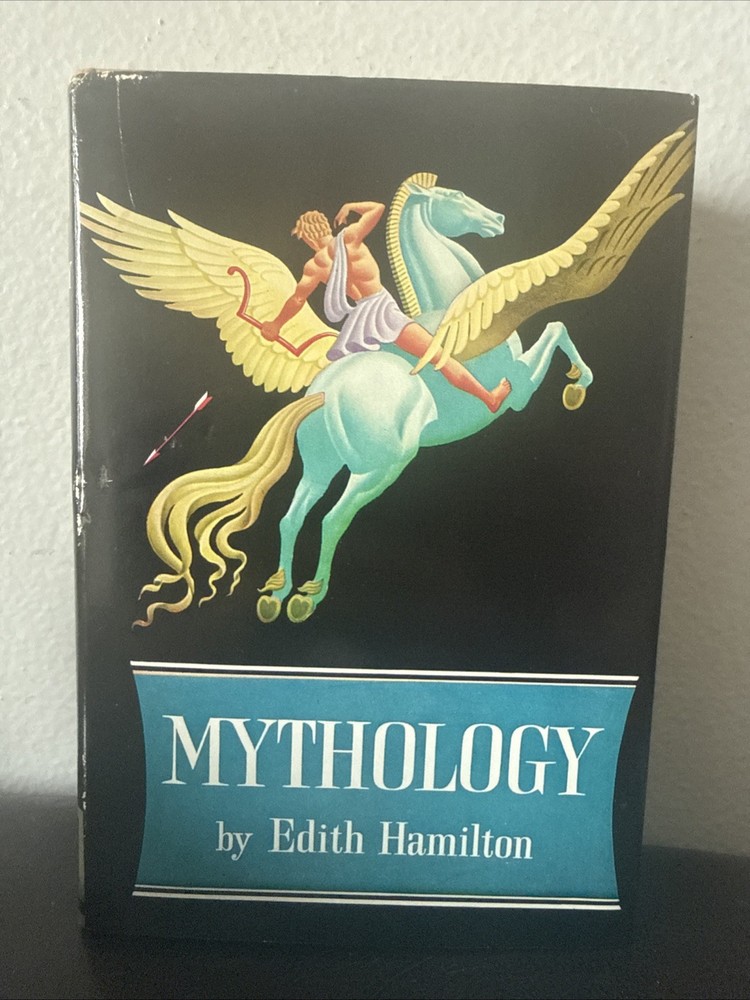 Mythology by Edith Hamilton 1942 Little Brown HC/DJ