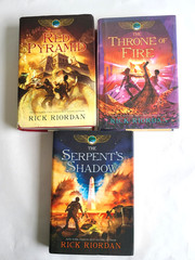 The KANE CHRONICLES Books by Rick Riordan HC/DJ 1st Ed/1st Print