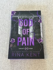 God Of Pain By Rina Kent Signed Deluxe Edition With Sprayed Edges Legacy Of Gods