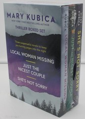 Mary Kubica 3 Box Set Local Woman Missing Just Nicest Couple Shes Not Sorry $90
