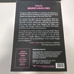Broadway in Black and White by Mauceri & McWhorter 2026 Norton AUP
