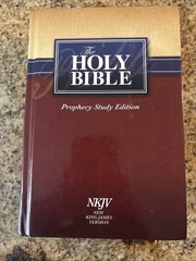 The Holy Bible Prophecy Study Red Letter HARDCOVER Edition NKJV by Amazing Facts