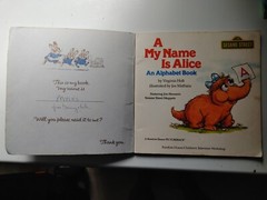 Pictureback Ser.: My Name Is Alice : A Sesame Street Alphabet Book by…