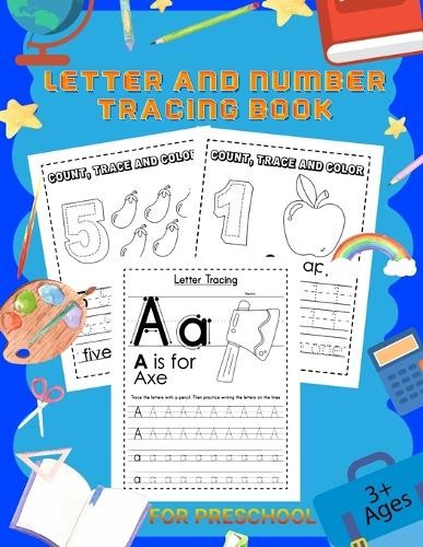 Laura Bidden Letter and Number Tracing Book (Paperback)