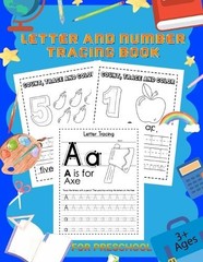 Laura Bidden Letter and Number Tracing Book (Paperback)
