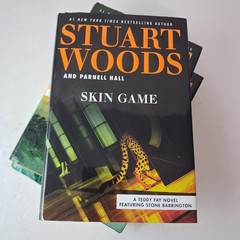 Sex Lies & Serious Money Distant Thunder Skin Game Stuart Woods Black HC Lot 3