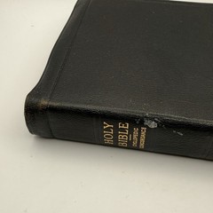 1945 Scofield Reference Bible KJV Oxford Grained Morocco Leather USA Vtg