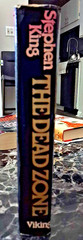 Dead Zone by Stephen King 1st Edition ($11.95, 0879 DJ) 625 Mad. Ave. address