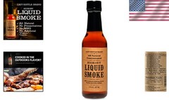 All-Natural Hickory Liquid Smoke – 5 Oz for Flavorful Cooking Adventures