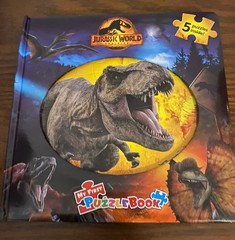 Jurassic World My First Puzzle Book Dinosaur