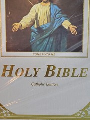 Holy Bible Come Unto Me Catholic Edition 1990 Hardcover Religion Christian