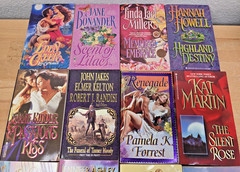 Big Lot 34 Historical Romance Western Novels Books Multiple Series & Authors