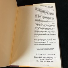 Love and Obits by John E. Bradley Signed 1st Ed. HCDJ Romantacy Louisiana 1992