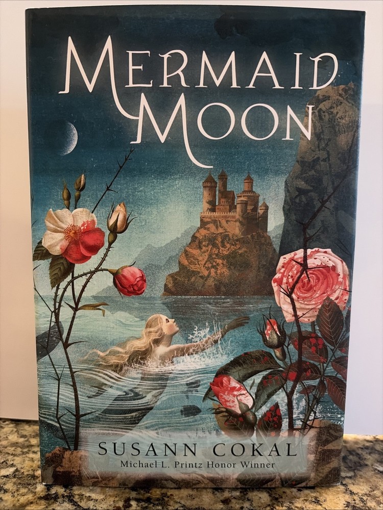 Mermaid Moon by Susann Cokal (2020, Hardcover) Sprayed Edges