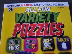 All Fun Variety Puzzles by Kappa – Over 250 Easy-To-Read Favorites To Solve -NEW