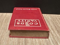 The Cords of Vanity by James Branch Cabell 1909 HC