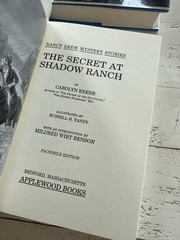 Nancy Drew Applewood Books Facsimile HC DJ Set 6 Carolyn Keene Mystery Novels