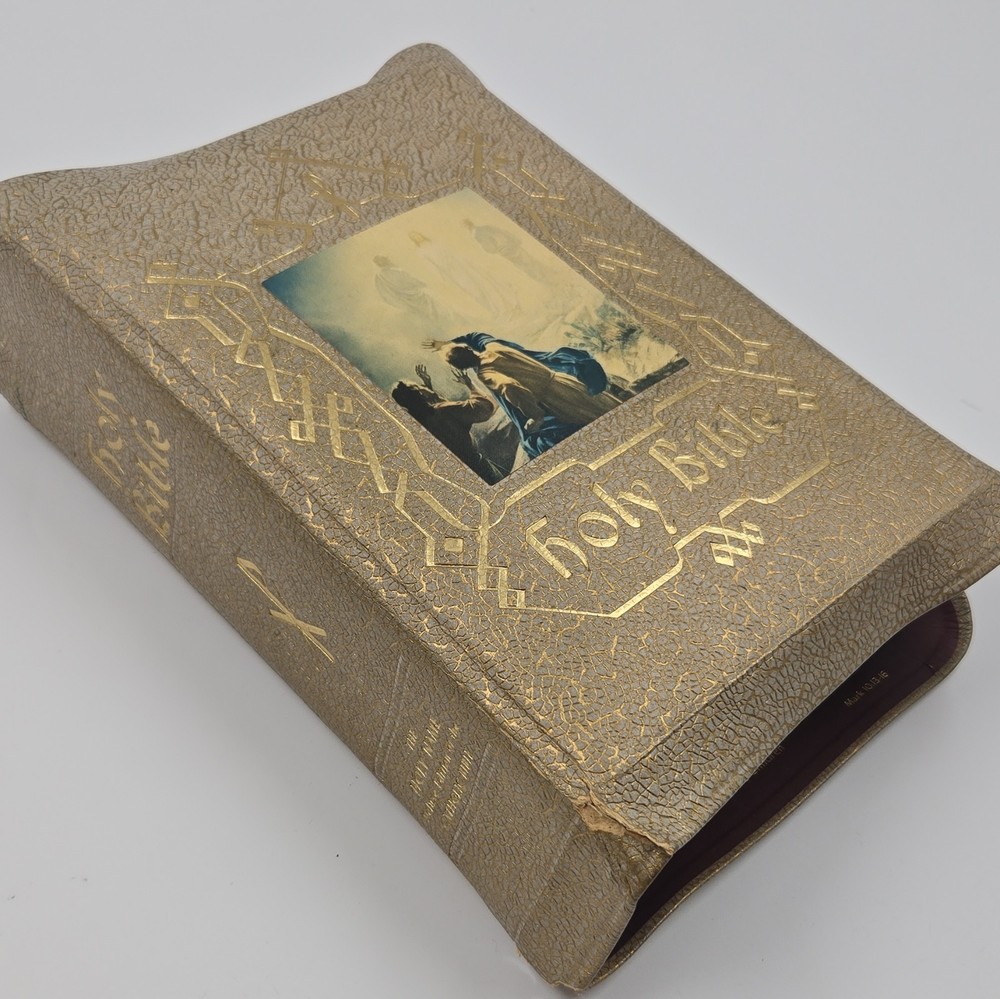 Catholic Press The Holy Bible Confraternity Text 1962 Hardcover Illustrated